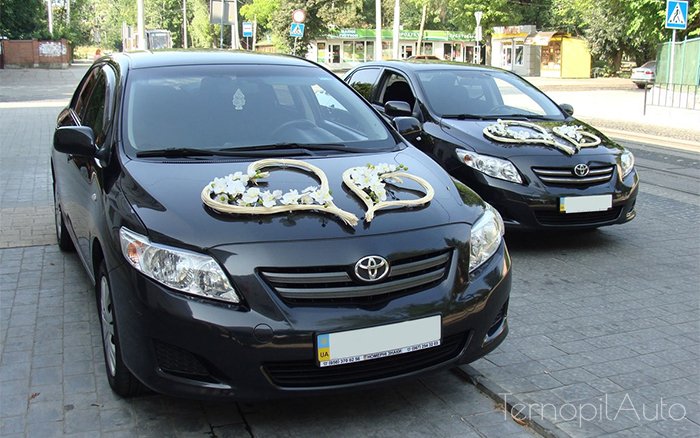 Аренда Toyota Corolla на свадьбу Тернопіль