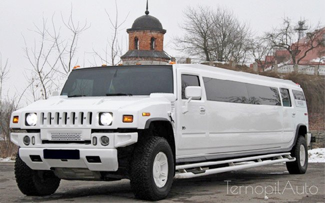 Аренда Лімузин Hummer H2 на свадьбу Тернопіль