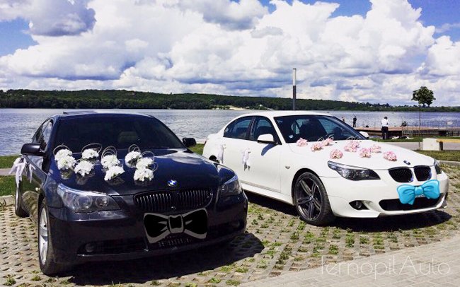 Аренда BMW 5 E60 на свадьбу Тернопіль